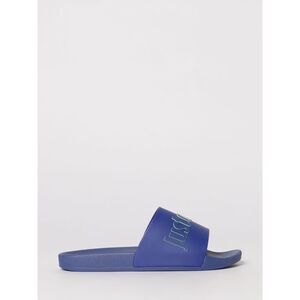 Just Cavalli Men Rubber Sliders With Printed Logo Just Cavalli